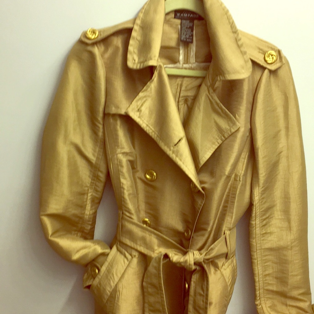 Gold Rampage coat